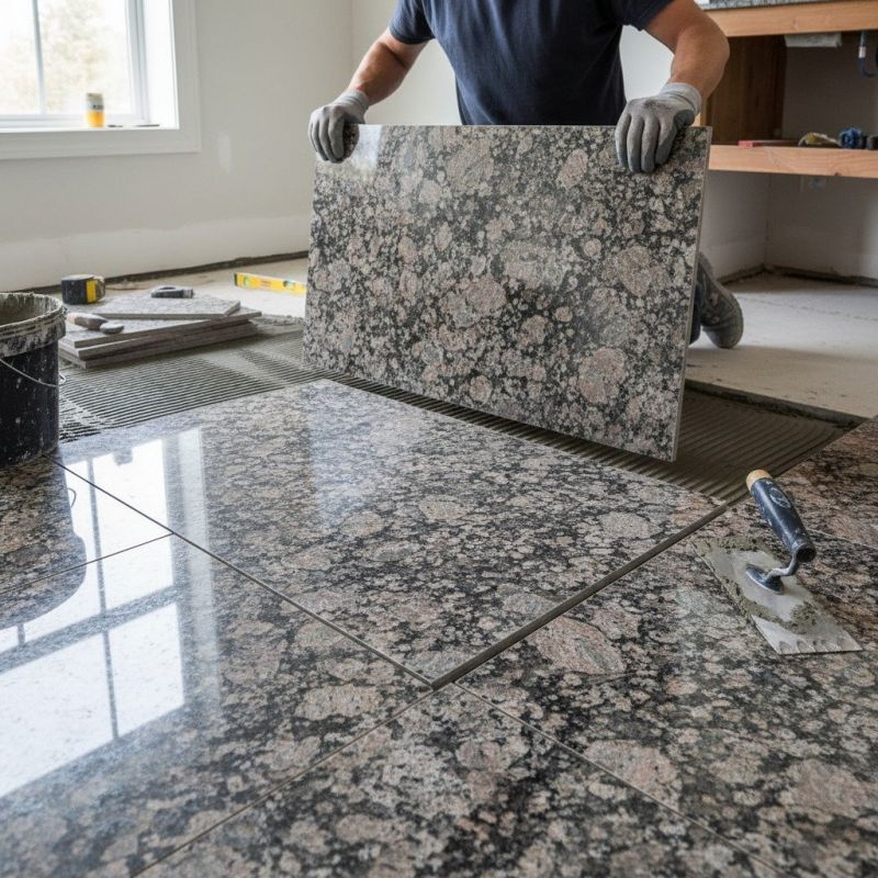 Granite Floor Installation