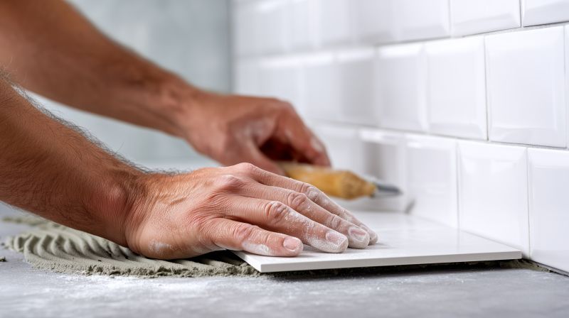 Subway Tile Installation